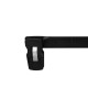 Percha Plástico Negro 30 CM