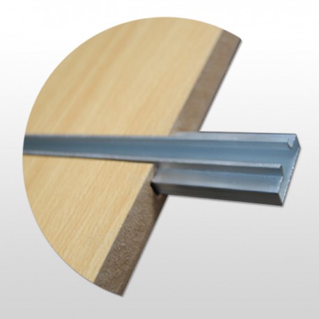 Guía de Aluminio para Panel de Lama