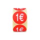 Etiqueta Adhesiva 1 Euro (400 Ud.)