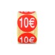 Etiqueta Adhesiva 10 Euros (400 Ud.)