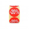 Etiqueta Adhesiva -20% (400 UD)