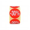 Etiqueta Adhesiva -30% (400 UD)