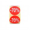 Etiqueta Adhesiva -70% (400 UD)