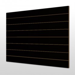 Panel de Lamas Negro con Relieve 7.5 (Pack 2 Unidades)