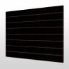 Panel de Lamas Negro con Relieve 7.5 (Pack 2 Unidades)