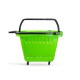 Cesta Supermercado 4 Ruedas - Verde