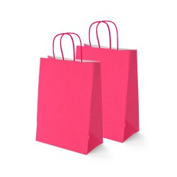 Bolsa Papel Fucsia 40 x 35 CM (50 UD)