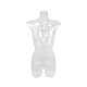 Maniquí Busto Mujer Transparente