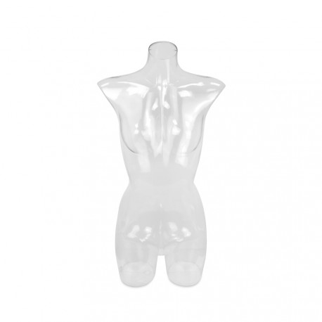 Maniquí Busto Mujer Transparente