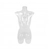 Maniquí Busto Mujer Transparente