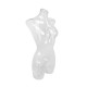 Maniquí Busto Mujer Transparente