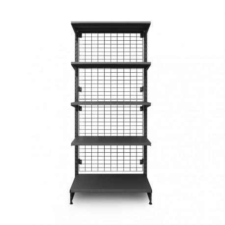 Estantería de Comercio Gris