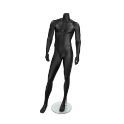 Maniquí Hombre Negro Sin Cabeza