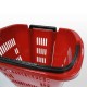 Cesta de Compra 2 Ruedas - Rojo
