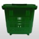 Cesta de Compra 2 Ruedas - Verde