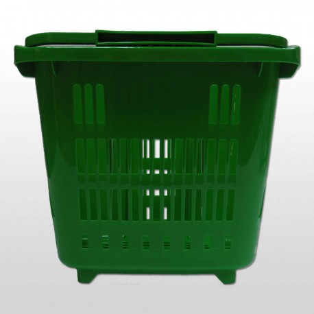 Cesta de Compra 2 Ruedas - Verde