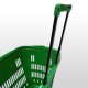 Cesta de Compra 2 Ruedas - Verde