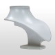 Expositor para Collar Blanco - 18 CM