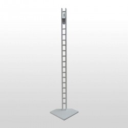 Soporte Maniquí Escala Blanco