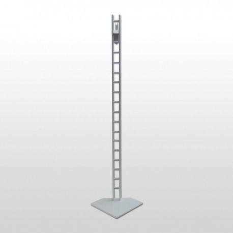 Soporte Maniquí Escala Blanco