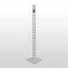 Soporte Maniquí Escala Blanco