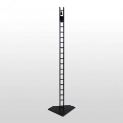 Soporte Maniquí Escala Negro